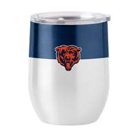 Chicago Bears 16oz Colorblock Stainless Curved Beverage