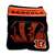 Cincinnati Bengals 60x80 Raschel Throw Blanket