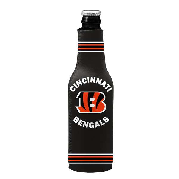 Cincinnati Bengals Crest Logo Bottle Coozie