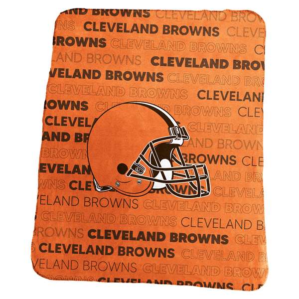 Cleveland Browns Classic Fleece Blanket 50 X 60 inches