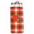Cleveland Browns Plaid Slim Can Coozie