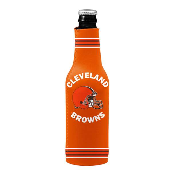 Cleveland Browns Crest Logo Bottle Coozie
