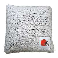 Cleveland Browns Frosty Throw Pillow