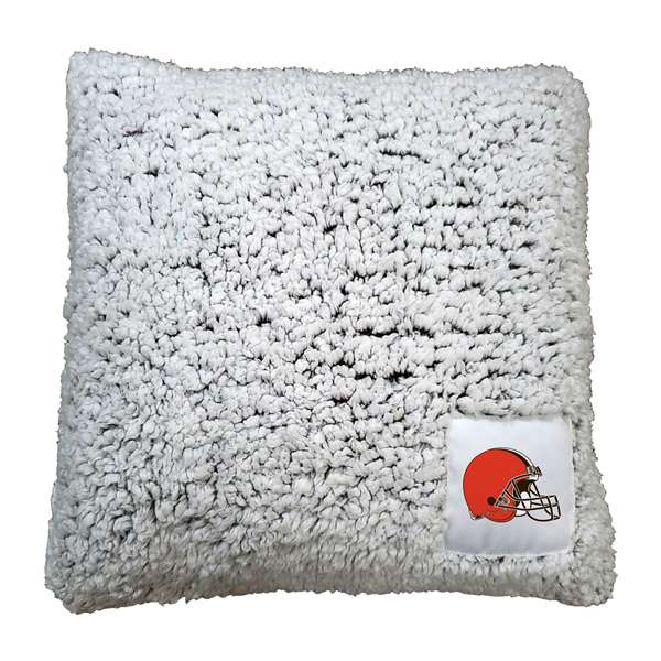 Cleveland Browns Frosty Throw Pillow