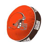 Cleveland Browns Round Puff Pillow