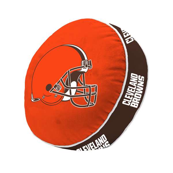 Cleveland Browns Round Puff Pillow
