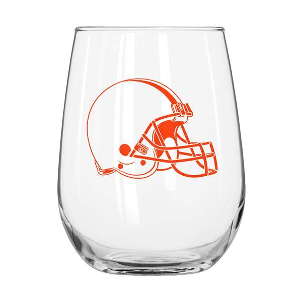 Cleveland Browns 16oz Gameday Curved Beverage Glass