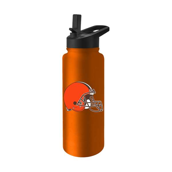 Cleveland Browns Logo 34oz Quencher Water Bottle