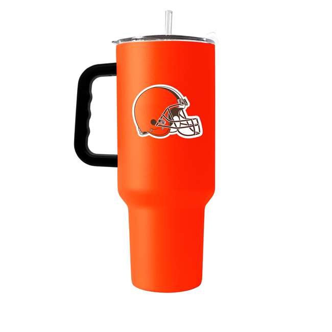 Cleveland Browns 40oz. Flipside Powder Coat Tumbler with Handle