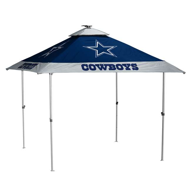 Dallas Cowboys Pagoda 10 X 10 Canopy with Solar Light