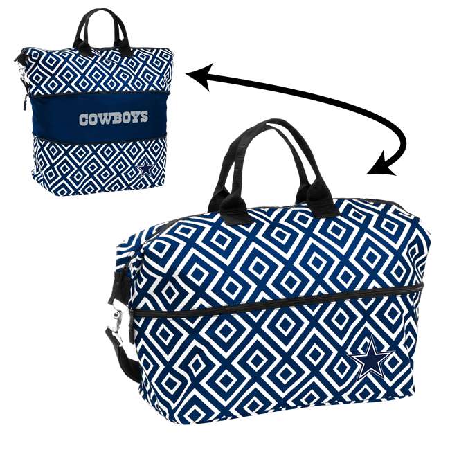 Dallas Cowboys Double Diamond Expandable Tote