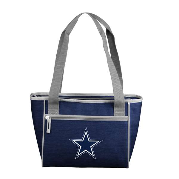 Dallas Cowboys Crosshatch 16 Can Cooler Tote Bag