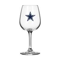 Dallas Cowboys 12oz Gameday Stemmed Wine Glass