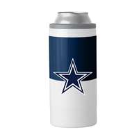 Dallas Cowboys 12oz Colorblock Slim Can Coolie Coozie