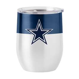 Dallas Cowboys 16oz Stainless Curved Beverage Tumbler