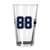Dallas Cowboys Ceedee Lamb 16oz Stripe Pint Glass