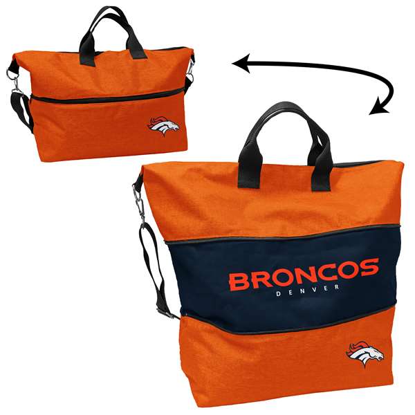 Denver Broncos Expandable Tote Bag