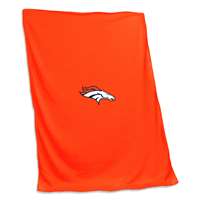 Denver Broncos Sweatshirt Blanket 54X84 in.