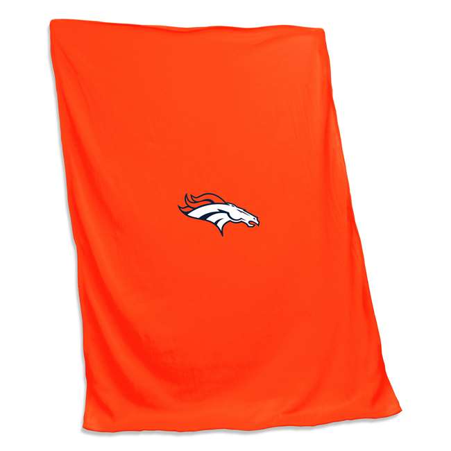 Denver Broncos Sweatshirt Blanket 54X84 in.