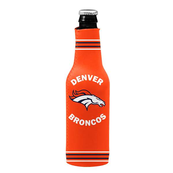 Denver Broncos Crest Logo Bottle Coozie