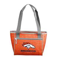 Denver Broncos Crosshatch 16 Can Cooler Tote 83 - 16 Cooler Tote