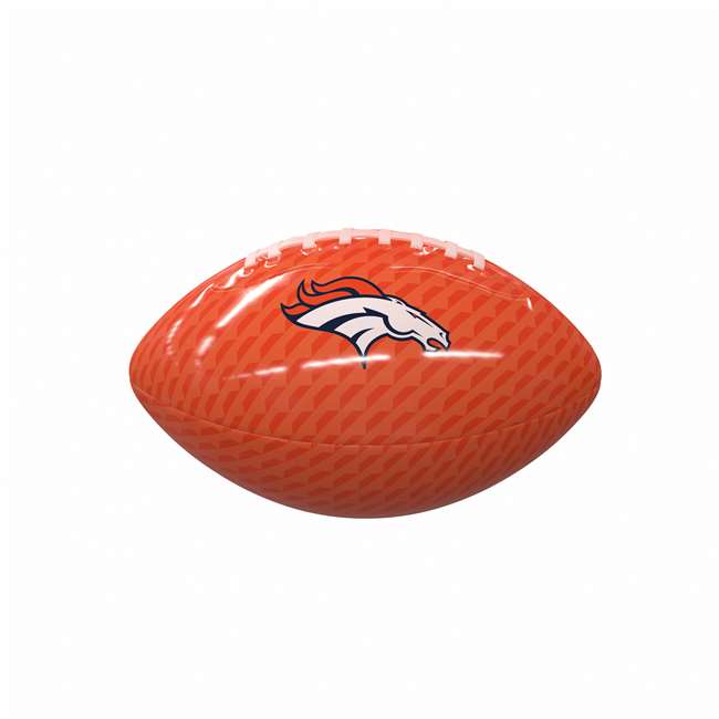 Denver Broncos Carbon Fiber Mini-Size Glossy Football  