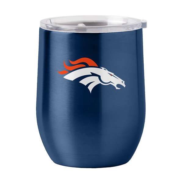 Denver Broncos 16oz Stainless Curved Beverage