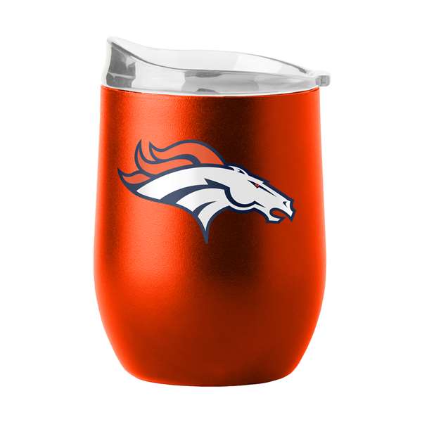 Denver Broncos 16oz Flipside Powder Coat Curved Beverage