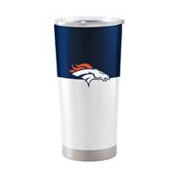 Denver Broncos Colorblock 20oz Stainless Tumbler