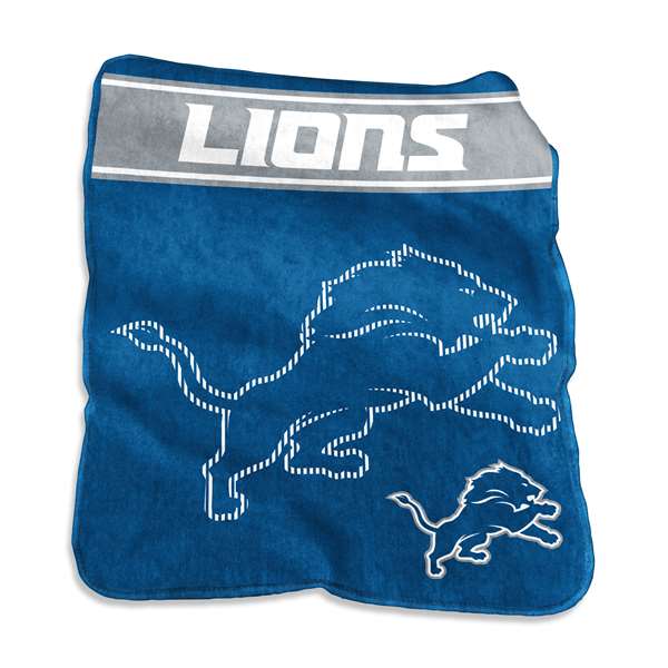 Detroit Lions 60x80 Raschel Throw Blanket