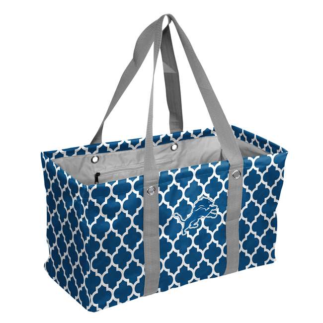 Detroit LionsCrosshatch Picnic Tailgate Caddy Tote Bag