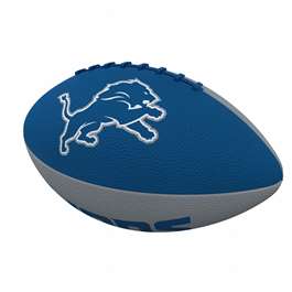 Detroit Lions Pinwheel Logo Junior-Size Rubber Football