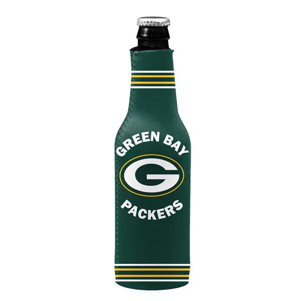 Green Bay Packers Crest Logo Bottle Coozie