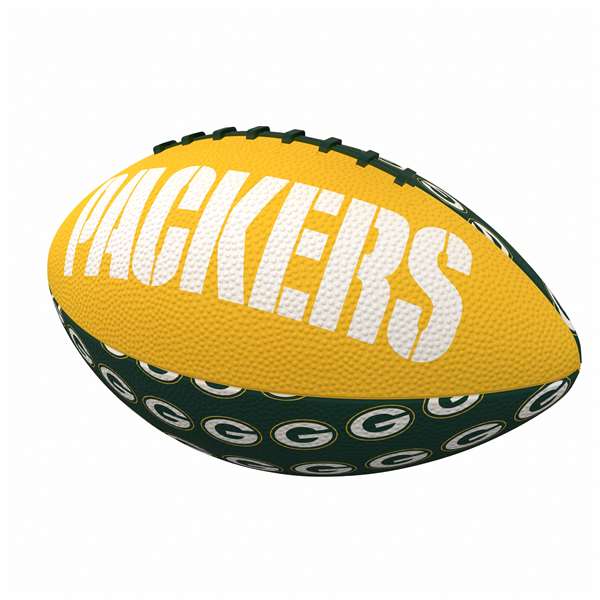 Green Bay Packers Youth-Size Rubber Football