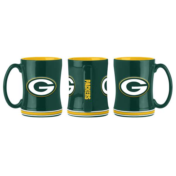 Green Bay Packers 14oz Relief Mug