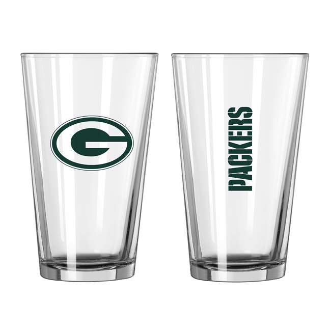 Green Bay Packers 16oz Gameday Pint Glass  