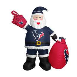 Houston Texans Inflatable Santa 7 Ft Tall  99