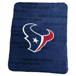 Houston Texans Classic Fleece Blanket 50 X 60 inches
