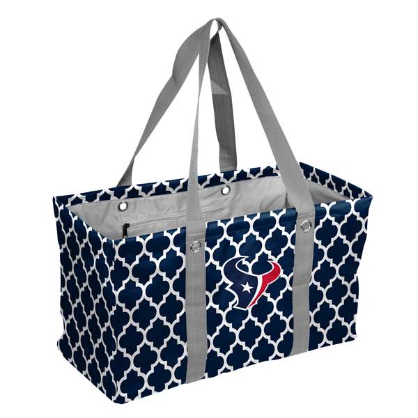 Houston TexansCrosshatch Picnic Tailgate Caddy Tote Bag