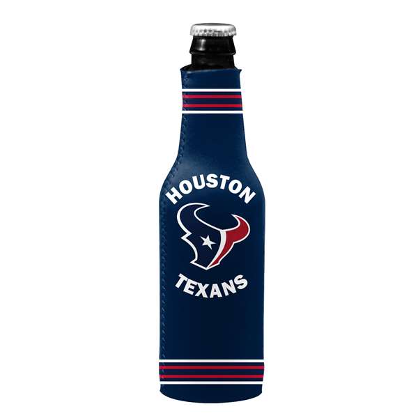 Houston Texans Crest Logo Bottle Coozie