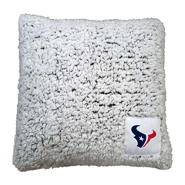 Houston Texans Frosty Throw Pillow