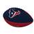 Houston Texans Pinwheel Logo Junior-Size Rubber Football