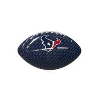 Houston Texans Carbon Fiber Mini-Size Glossy Football  