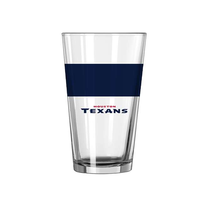 Houston Texans 16oz Colorblock Pint Glass  