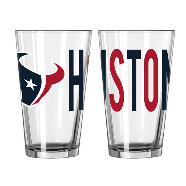 Houston Texans 16oz Overtime Pint Glass