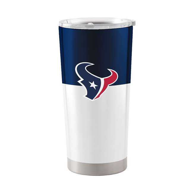 Houston Texans Colorblock 20oz Stainless Tumbler