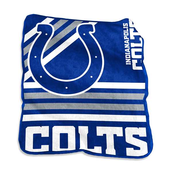 Indianapolis Colts Raschel Thorw Blanket