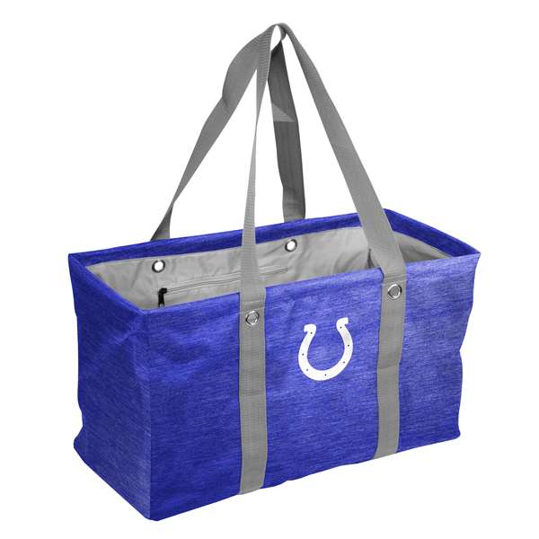 Indianapolis Colts Crosshatch Picnic Tailgate Caddy Tote Bag