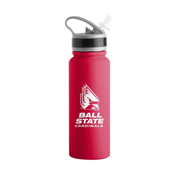 Ball State 25oz Stainless Single Wall Flip Top Bottle