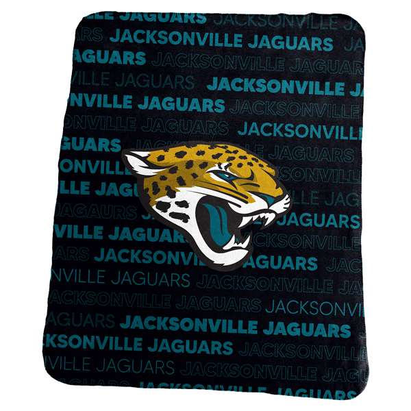 Jacksonville Jaguars Classic Fleece Blanket 50 X 60 inches